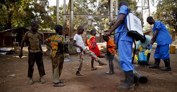 Вспышку вируса Эболы назвали ЧС международного масштаба. медицина, здоровье, вирус Эбола, Конго