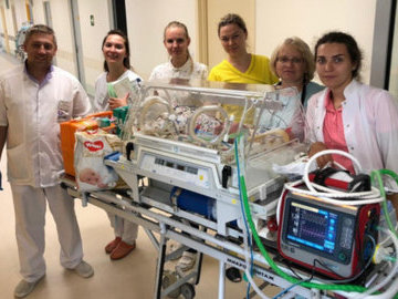 В Наро-Фоминске врачи выходили ребенка весом 740 граммов