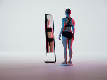 Разработано умное зеркало - это личный доктор, который ежедневно сканирует ваше тело
