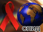 Красная ленточка в память о жертвах СПИДа