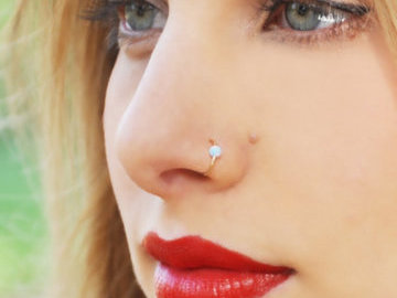 Девушка нашла детское кольцо в носу спустя 12 лет