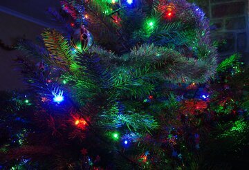 Врач Морозова: синий свет гирлянд мешает выспаться