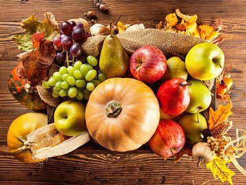 Как питаться осенью: осенние овощи и фрукты
